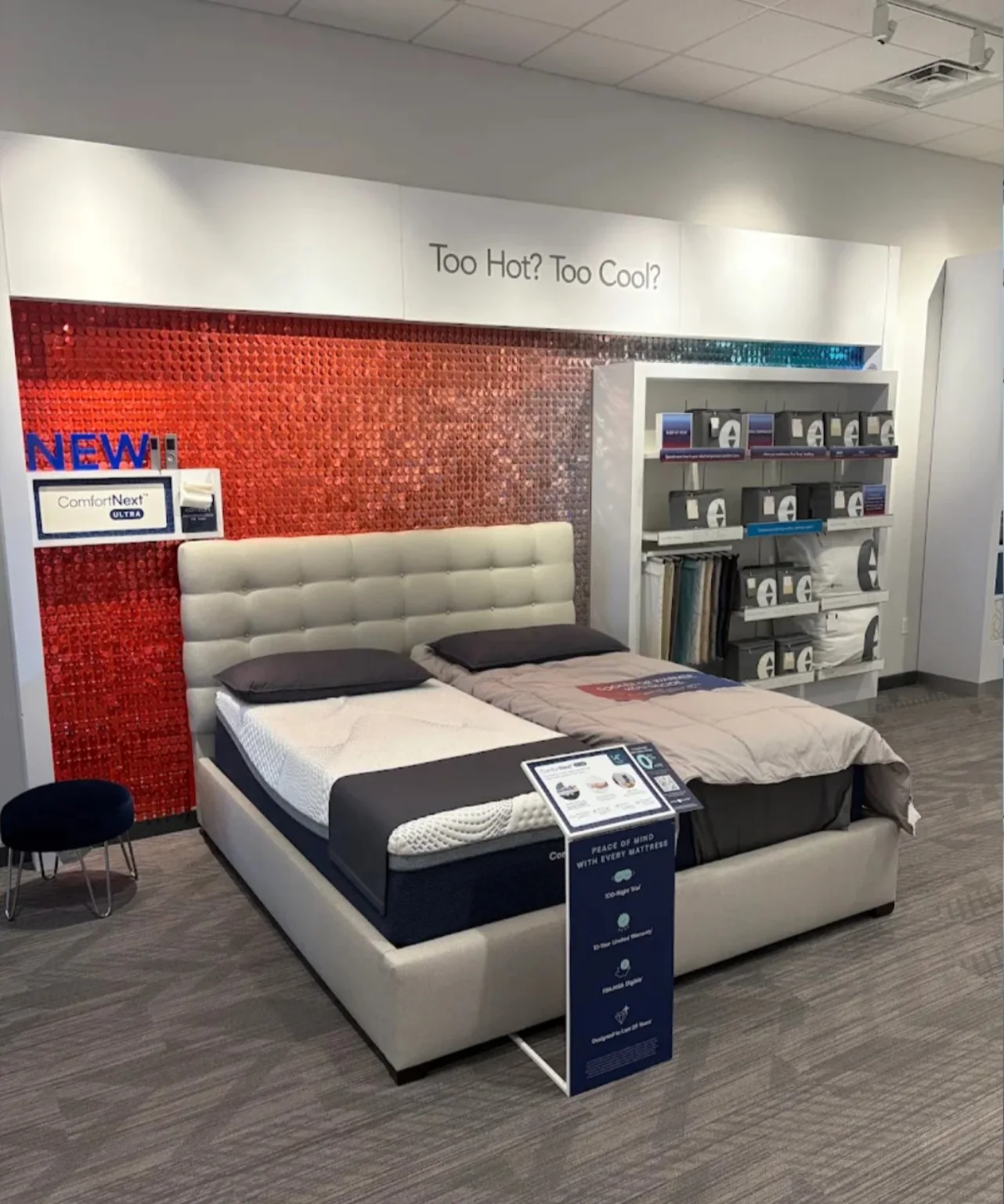 ComfortNext Ultra in the Harrisonburg showroom